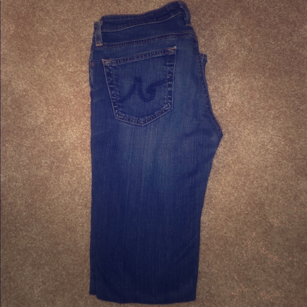 AG “the Stevie” slim straight jean